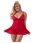 Valentina Fly Away Baby Doll & Cheeky Panty Set