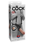King Cock Two Cocks One Hole Hollow Strap-On
