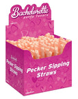 Pecker Sipping Straws