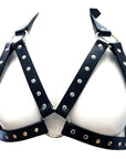 Rouge Garments Leather Female Chest Harness