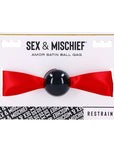 Sex & Mischief Amor Satin Ball Gag
