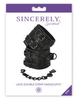 Sincerely Lace Double Strap Handcuffs