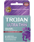 Trojan Ultra Thin Spermicidal Armor Condoms
