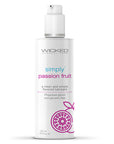 Wicked Simply Aqua Passion Fruit Flavored Water Based Lubricant