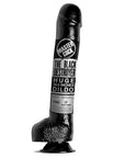 The Black Destroyer Huge Suction Cup Dildo