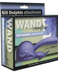 Dual Pleasure Silicone Dolphin Wand Attachment