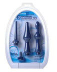 Universal 3 Piece Silicone Enema Attachment Set