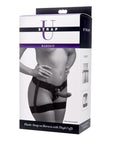 Bardot Elastic Strap On Harness With Thigh Cuffs