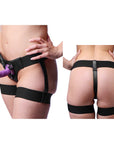 Bardot Elastic Strap On Harness With Thigh Cuffs
