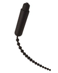 Dark Rod Vibrating Beaded Silicone Sound