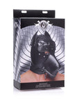 Muzzled Universal BDSM Hood with Removeable Muzzle