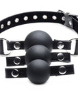 Interchangeable Silicone Ball Gag Set