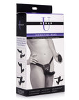 Double Take 10X Double Penetration Vibrating Strap-on Harness