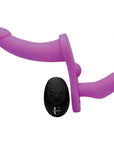 Double Take 10X Double Penetration Vibrating Strap-on Harness