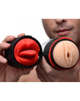 Flicking Tongue Masturbator