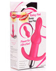 Rolling Pink Bumpy Anal Plug