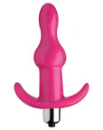 Rolling Pink Bumpy Anal Plug