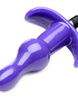 Rolling Purple Bumpy Anal Plug