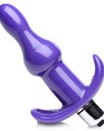 Rolling Purple Bumpy Anal Plug