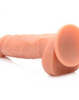 Power Pecker 7 Inch Silicone Dildo with Balls