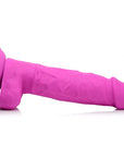 Power Pecker 7 Inch Silicone Dildo with Balls