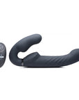 10X Swirl Ergo-Fit Inflatable & VibratingStrapless Strap-On