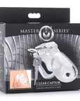 Clear Captor Chastity Cage with Keys