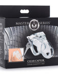 Clear Captor Chastity Cage with Keys