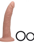 Charmed 7.5 Inch Silicone Dildo with Harness