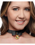 Golden Kitty Cat Bell Collar