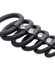 6 Ring Silicone Chastity Device