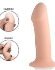 Squeezable Thick Phallic Dildo