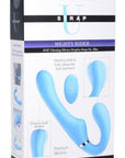 Mighty Rider 10X Vibrating Silicone Strapless Strap-On