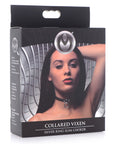 Collared Vixen Silver Ring Slim Choker