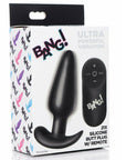 Bang 21X Vibrating Silicone Butt Plug With Remote Control