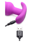 Bang 21X Vibrating Silicone Swirl Butt Plug With Remote Control