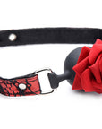 Silicone Ball Gag with Rose