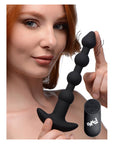 Bang Vibrating Silicone Anal Beads & Remote Control