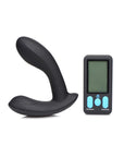 E-Stim Pro Silicone Vibrating Prostate Massager with Remote Control