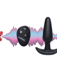 Voice Activated 10X Slim Butt Plug With Remote Control