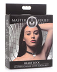Heart Lock Choker with Keys