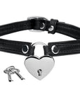 Heart Lock Choker with Keys