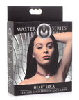 Heart Lock Choker with Keys