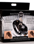 Double Lockdown Locking Customizable Chastity Cage