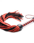 Black and Red Suede Flogger