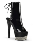 ADORE-1018 Rhinestone Accent Heel