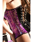 Womens Vinyl Sleek Corset