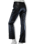 Faux Leather Hot Pants