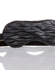 Adore Soft Rouched Faux Leather Mask