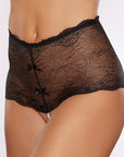 Allure Passion & Pearl High Waist Sheer Thong Panty